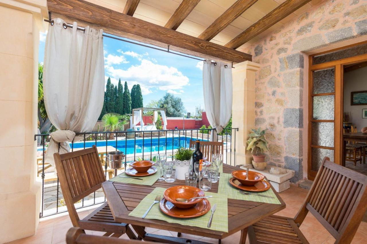 Es Blanquer De Na Fani Villa Binisalem Exterior foto